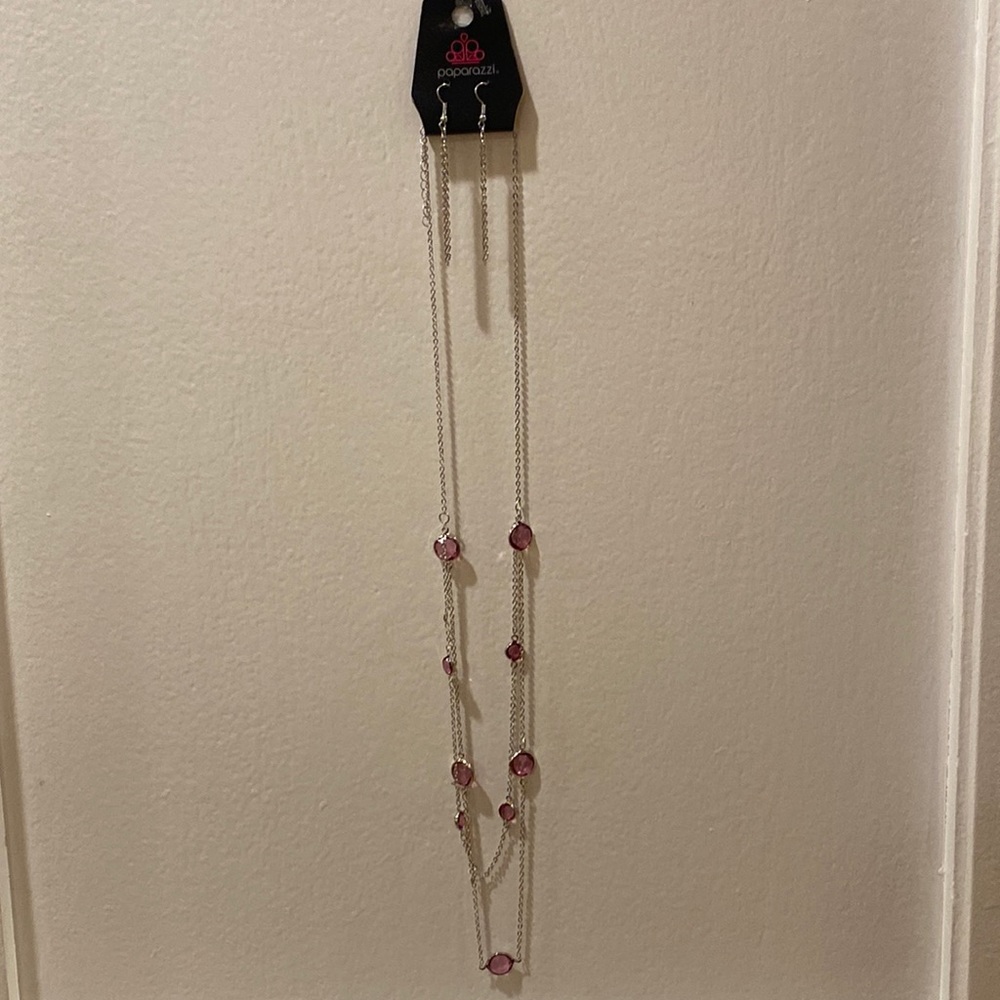 Earring and necklace set